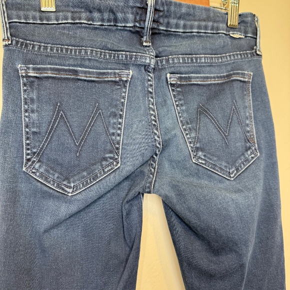 MOTHER The Looker Body Electric Low-Mid Rise Quality Stretchy Denim Skinny Jeans - Picture 7 of 16